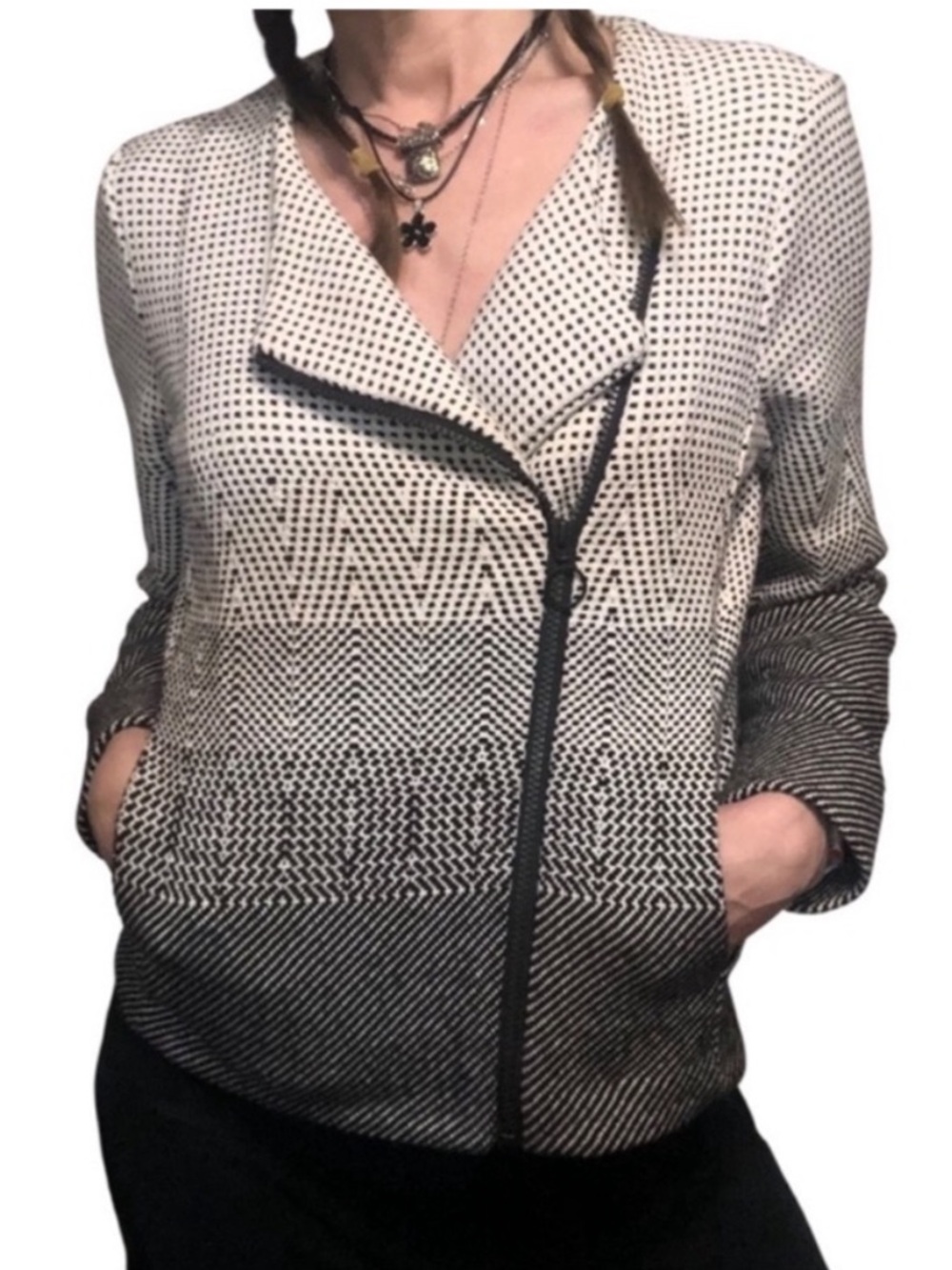 NEW! NIC+ZOE Connect The Dots Jacket. L. - Picture 3 of 16